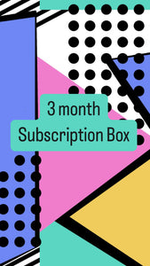 VIB 3 Month Subscription Box