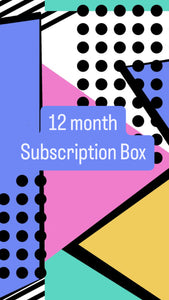 VIB 12 Month Subscription Box