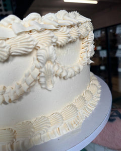 Vintage Heart Cakes