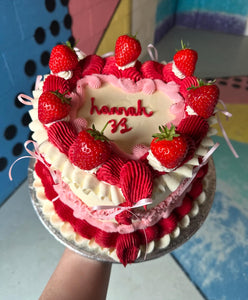 Vintage Heart Cakes