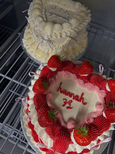 Vintage Heart Cakes