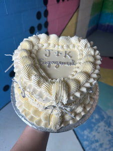 Vintage Heart Cakes