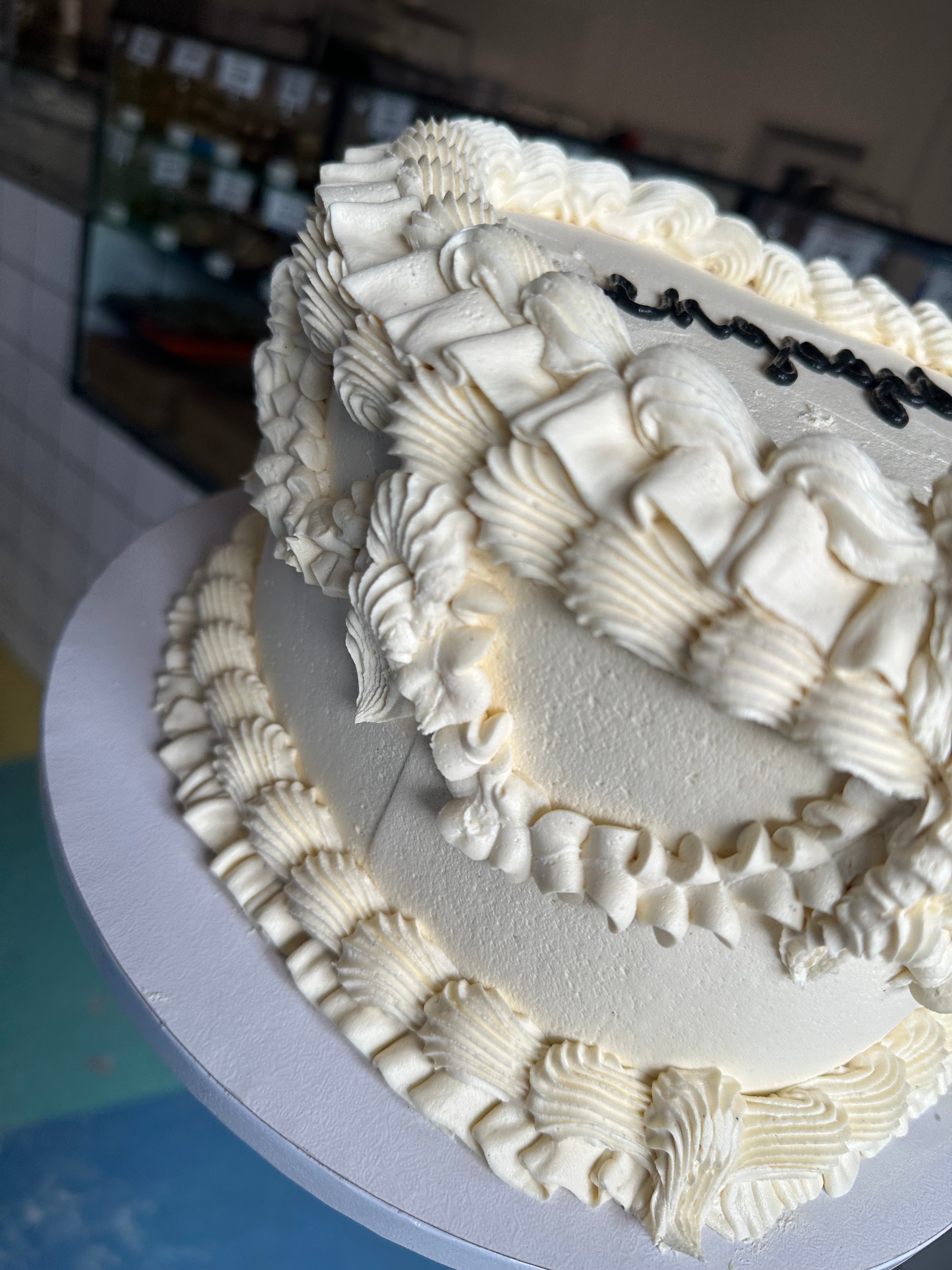 Vintage Heart Cakes