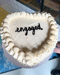 Vintage Heart Cakes